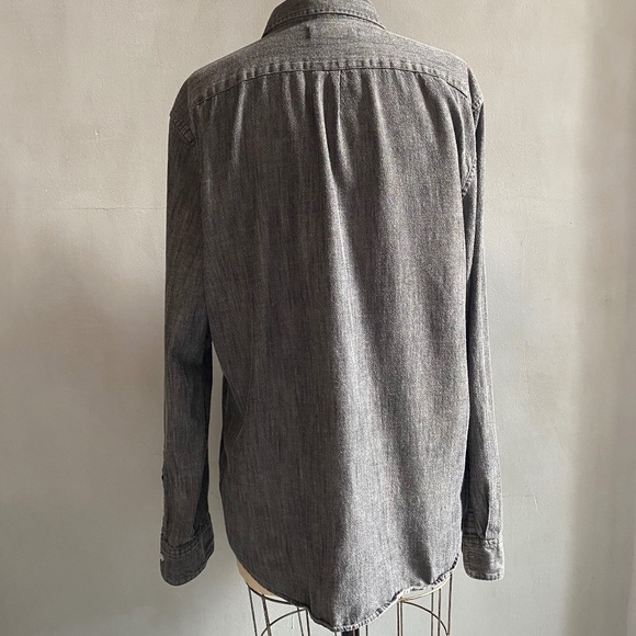 Everlane Charcoal Button-Down Shirt - Picture 3 of 7